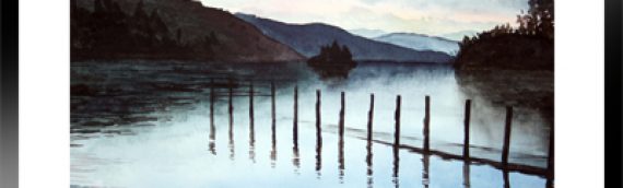 End of the day on Windermere