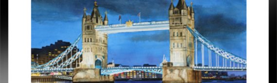 Twilight at Tower Bridge London